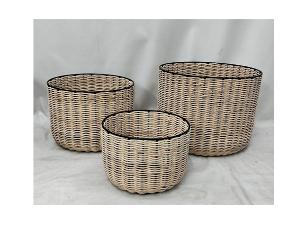 rattan baskets